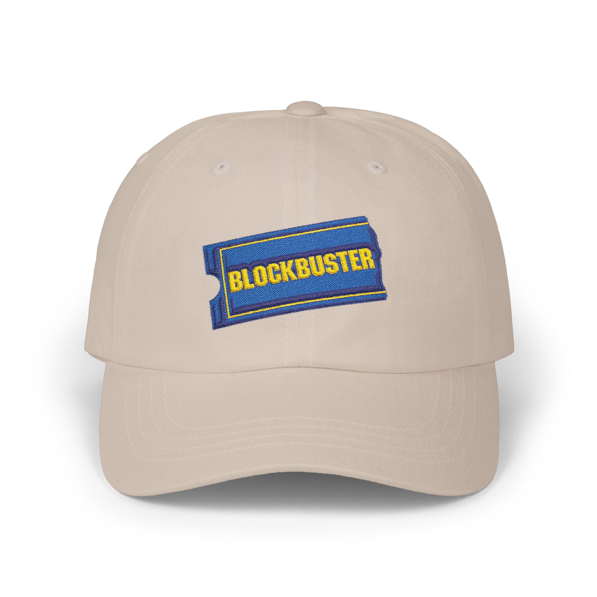 Blockbuster Video Embroidered Dad Cap Hat