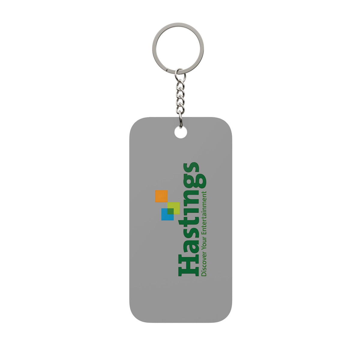 Hastings Entertainment Double-Sided Keychain Charm