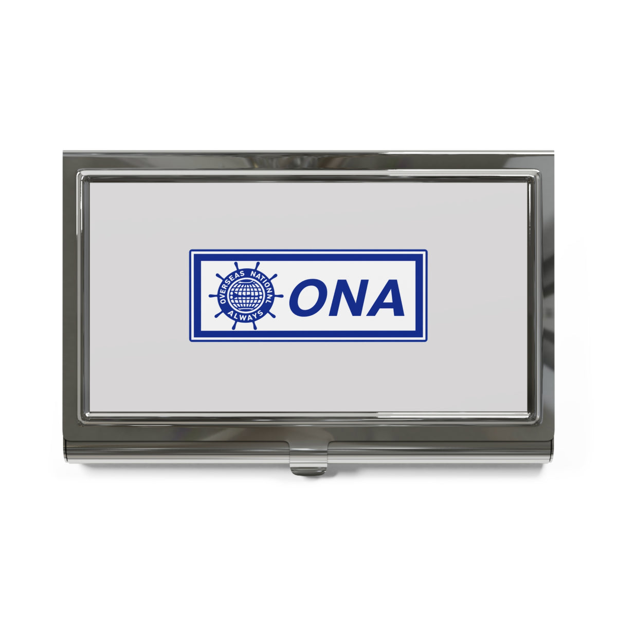 Overseas National Airways Metal Business Card Holder