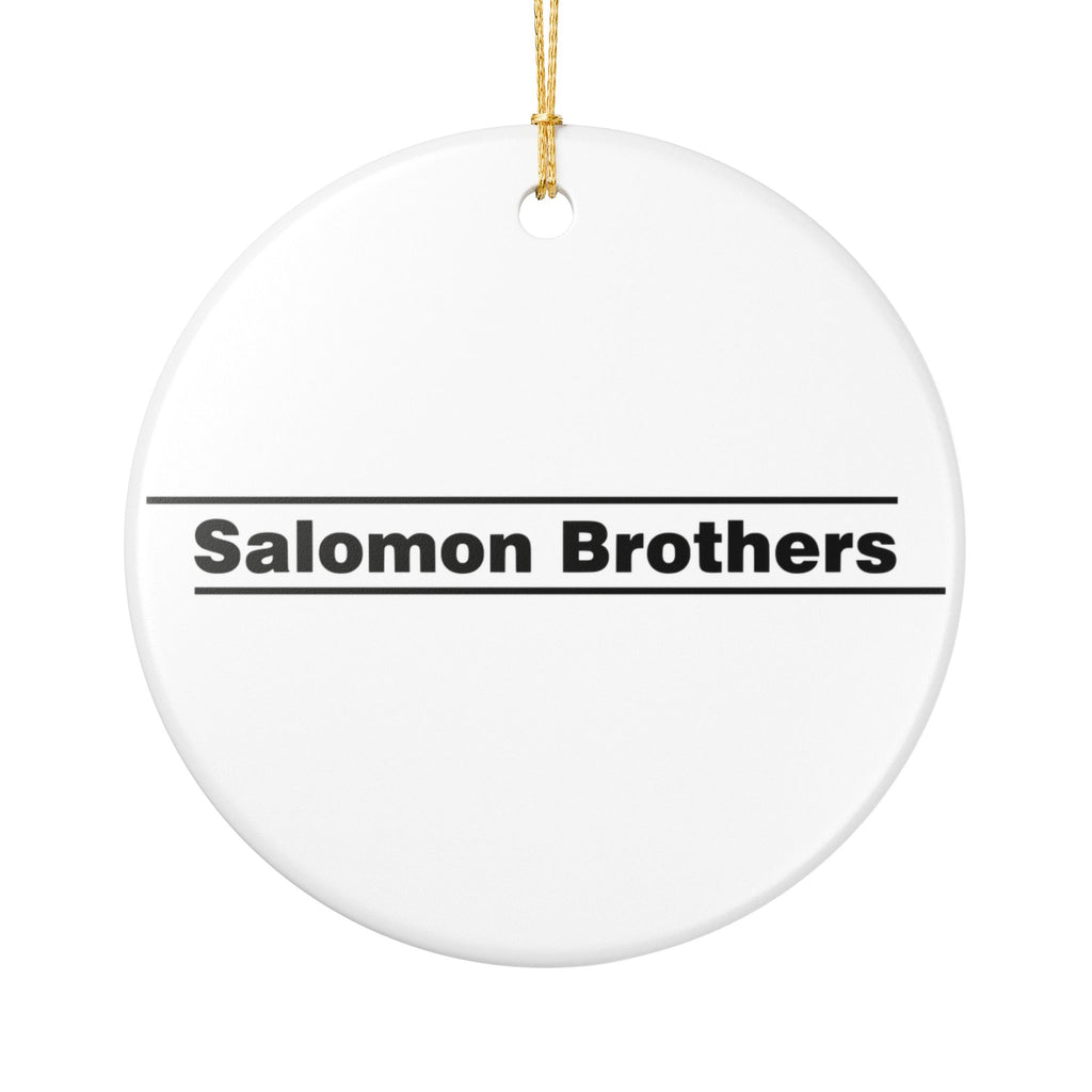 Salomon Brothers Ceramic Ornament