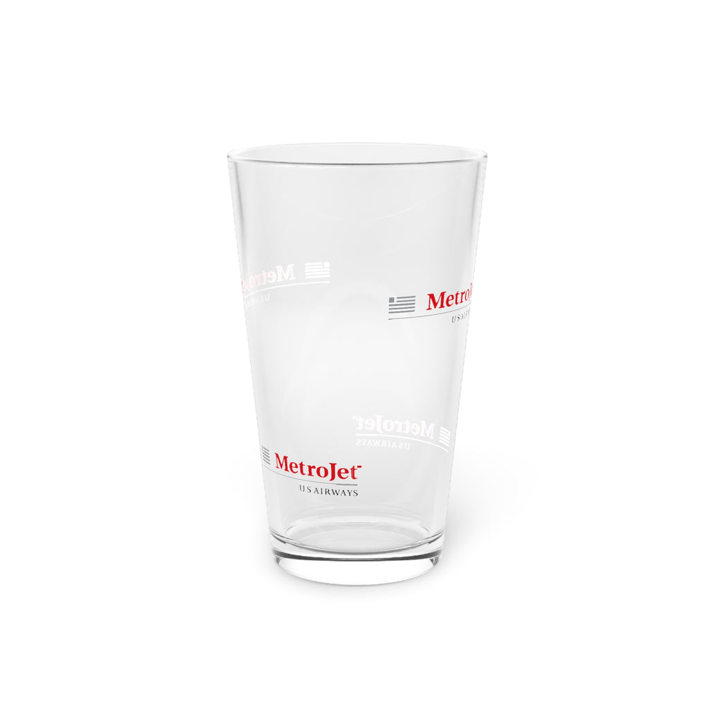 MetroJet 16oz Pint Glass