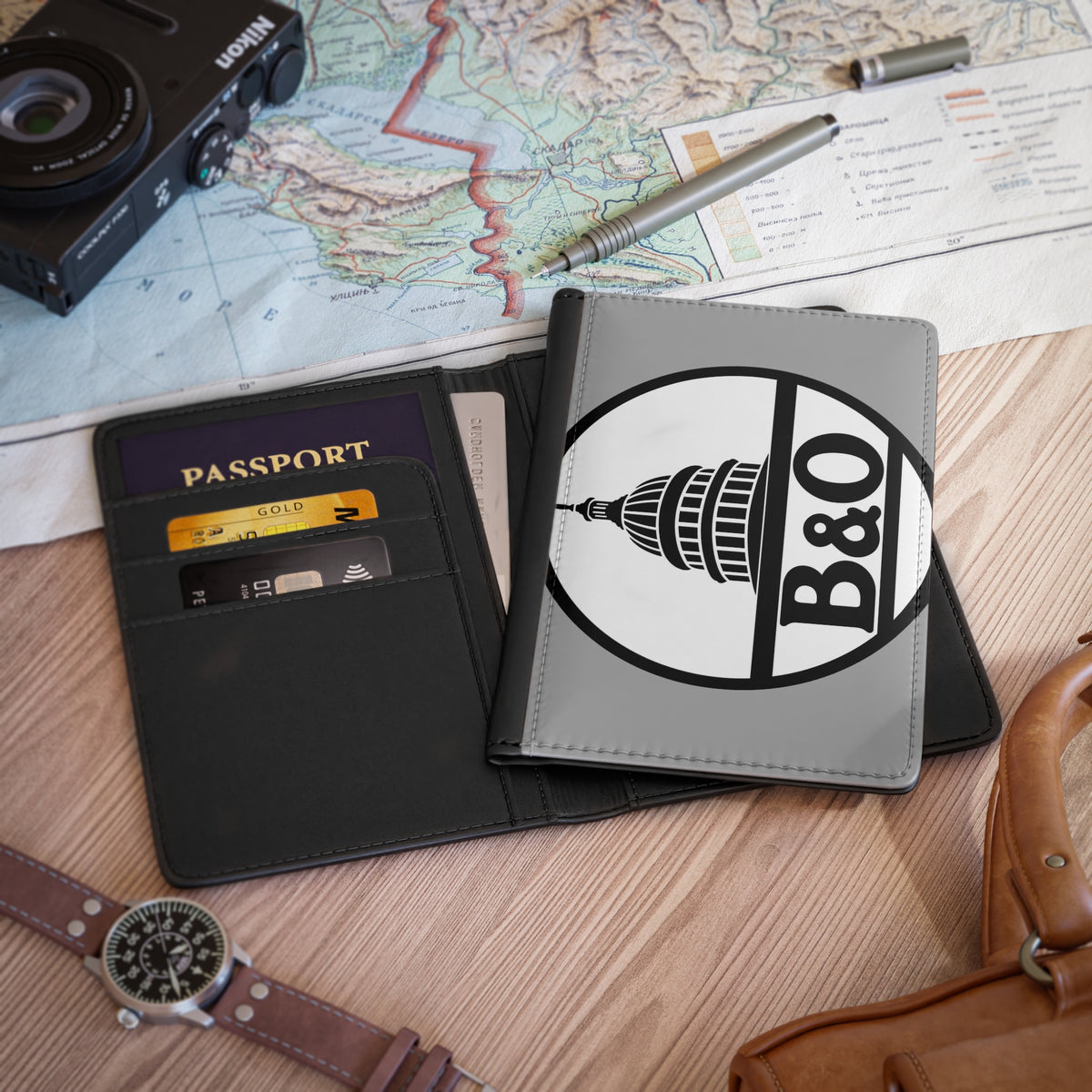 Baltimore and Ohio Railroad Passport Cover