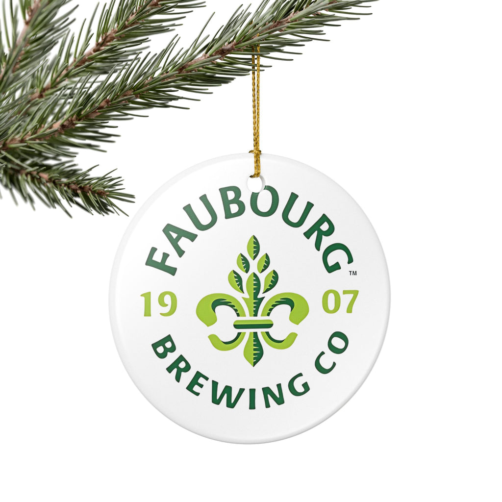 Faubourg Brewing Ceramic Ornament