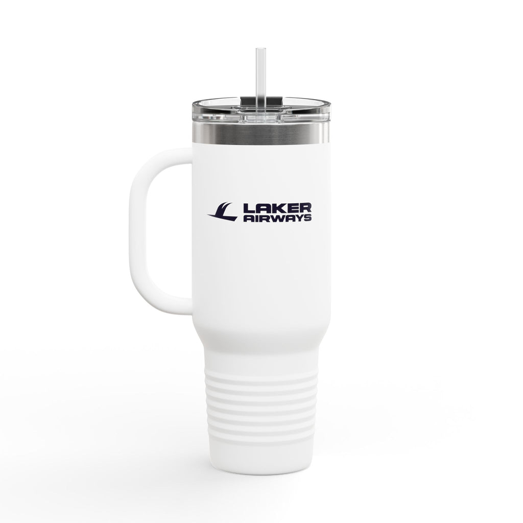 Laker Airways 40oz Insulated Travel Mug Stainless Tumbler