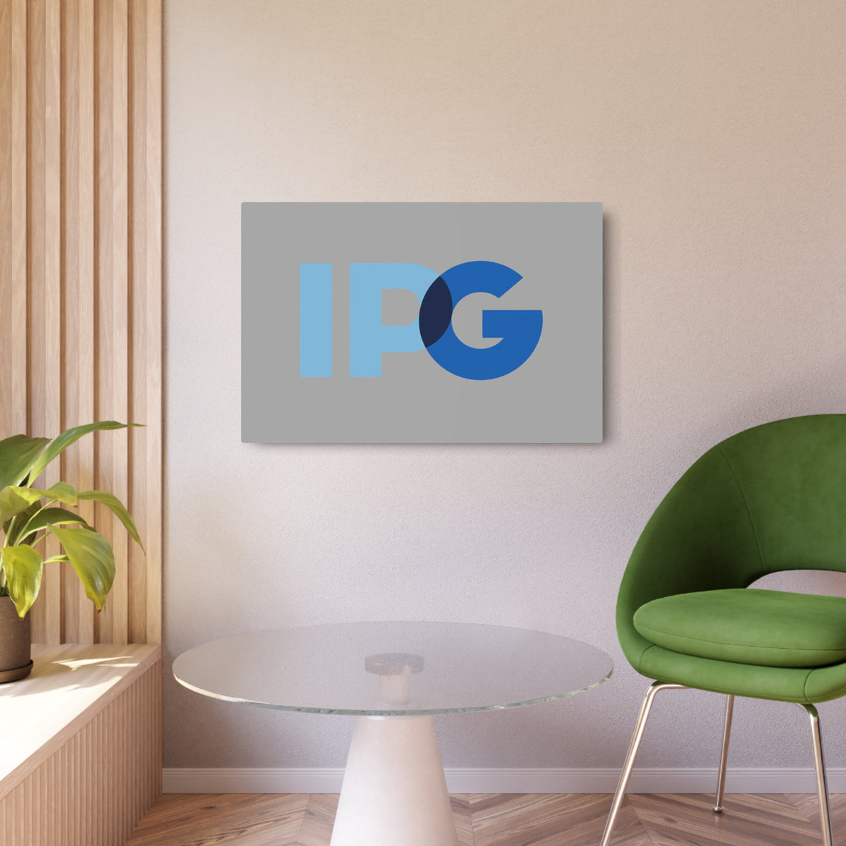 The Interpublic Group of Companies Metal Sign