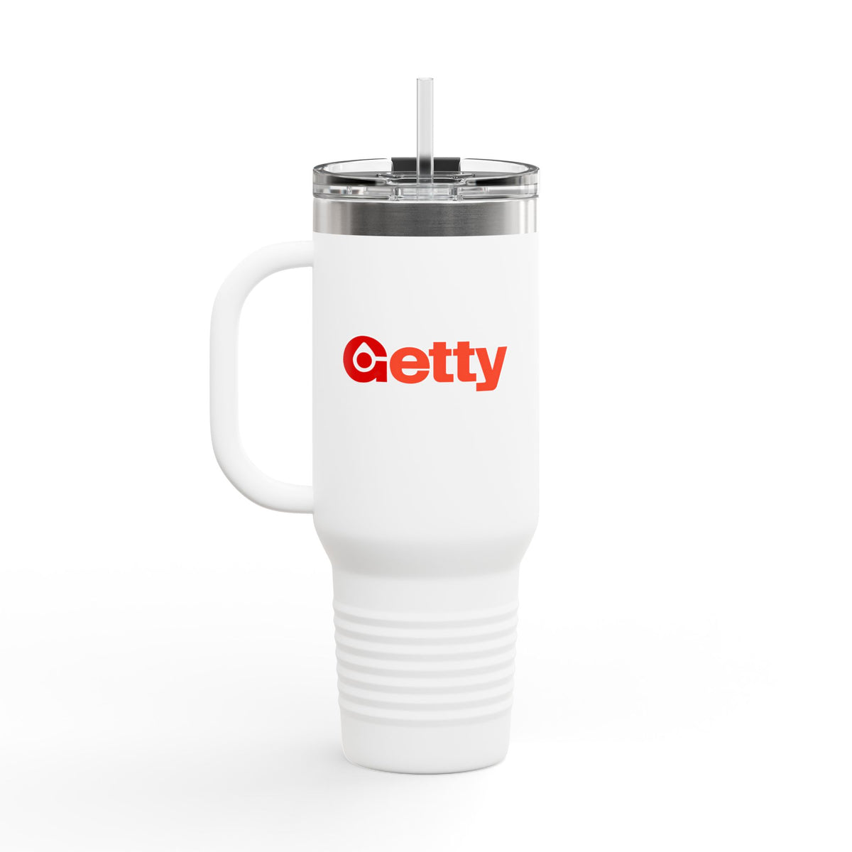Getty Oil 40oz Insulated Travel Mug Stainless Tumbler