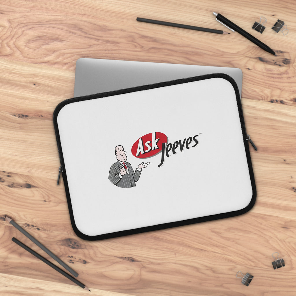 Ask Jeeves Laptop Sleeve