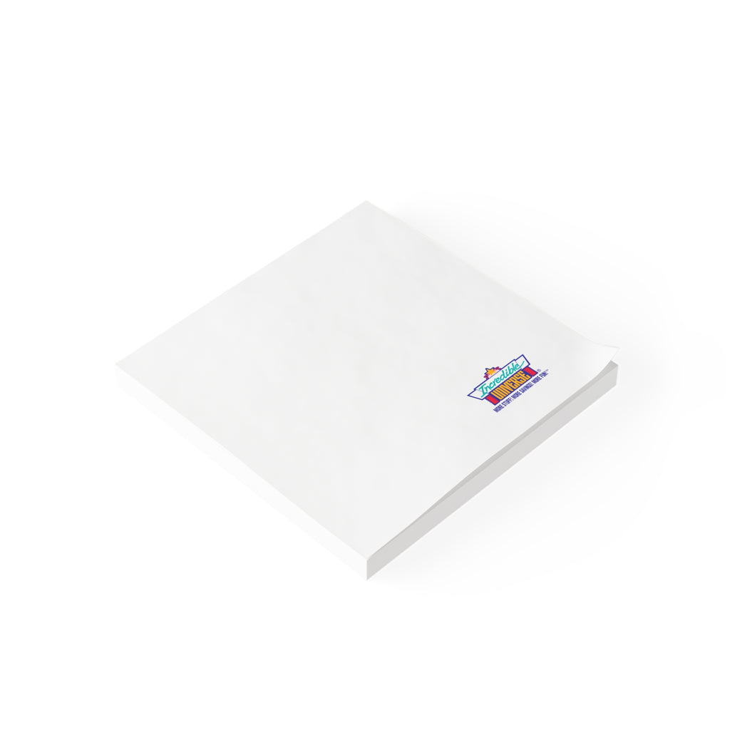 Incredible Universe Sticky Post-it Note Pad