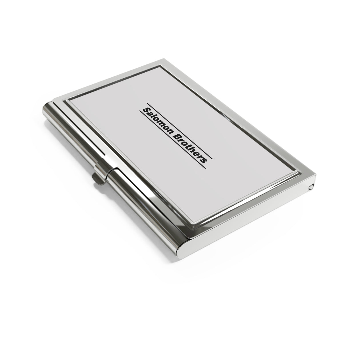 Salomon Brothers Metal Business Card Holder