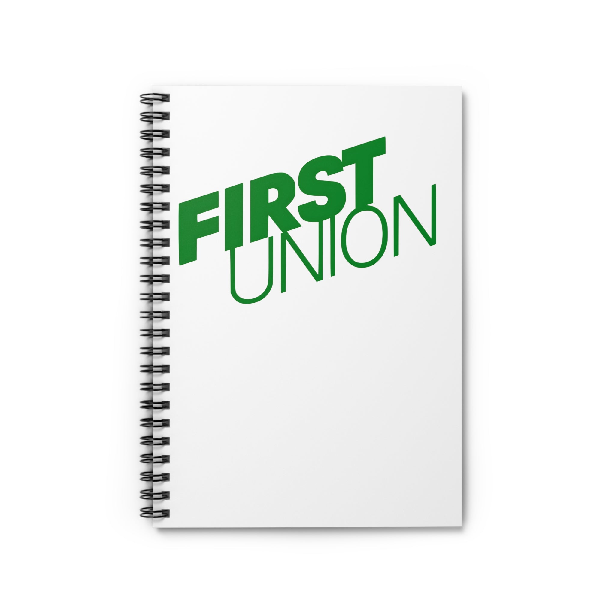 First Union Spiral Notebook