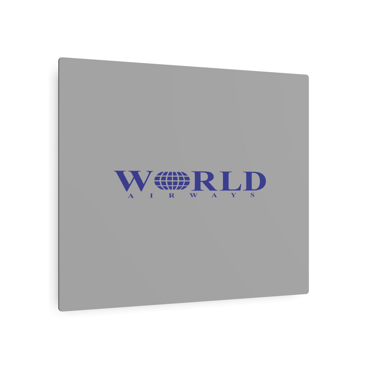 World Airways Metal Sign