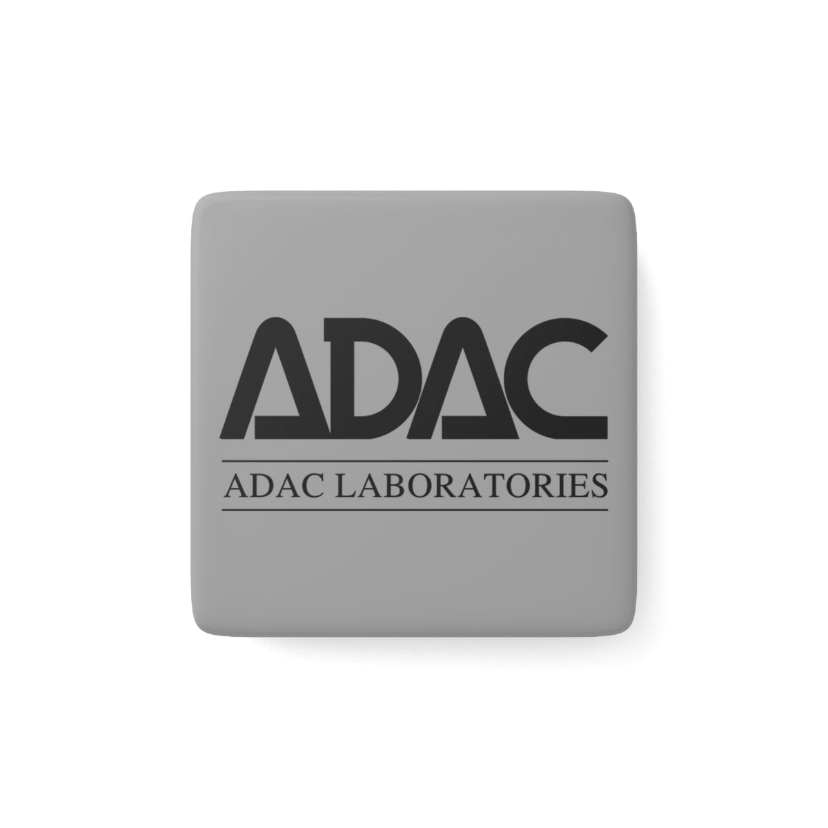 ADAC Laboratories Square Porcelain Fridge Magnet