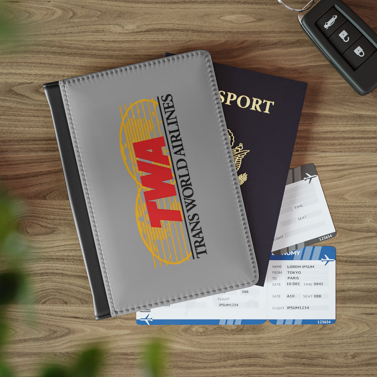 Trans World Airlines (TWA) Passport Cover