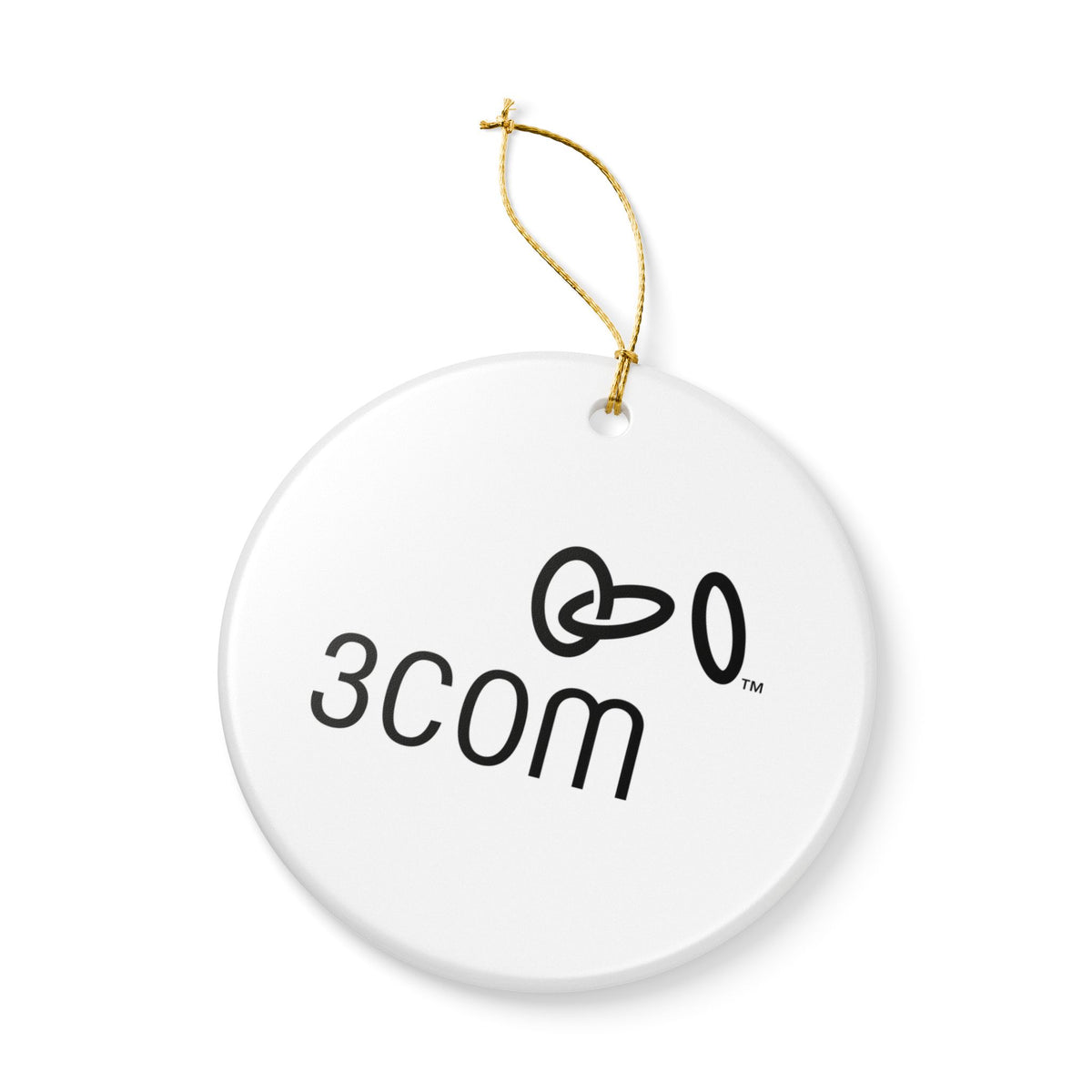 3Com Corporation Ceramic Ornament