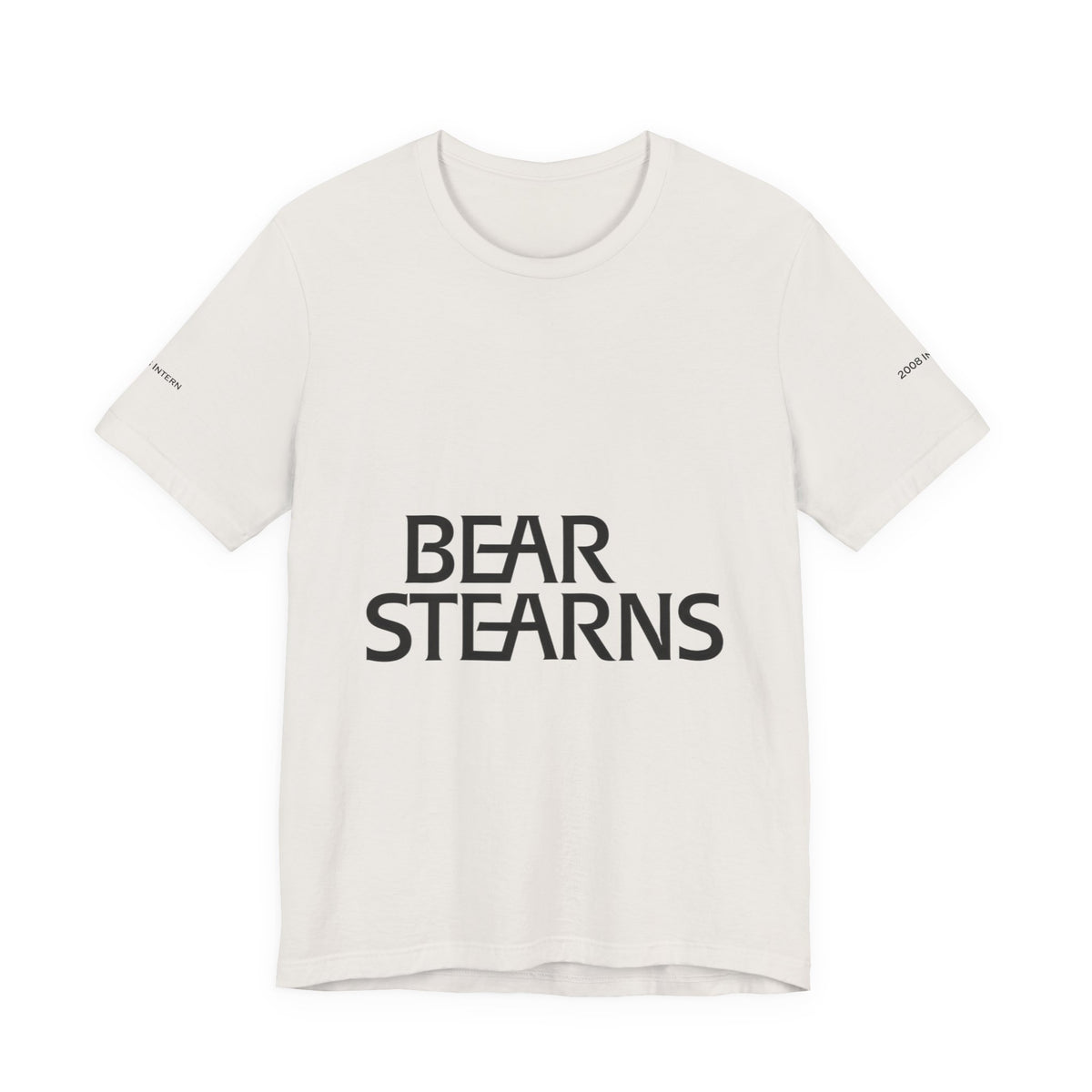 Bear Stearns T-Shirt 2008 Intern (Sleeve)