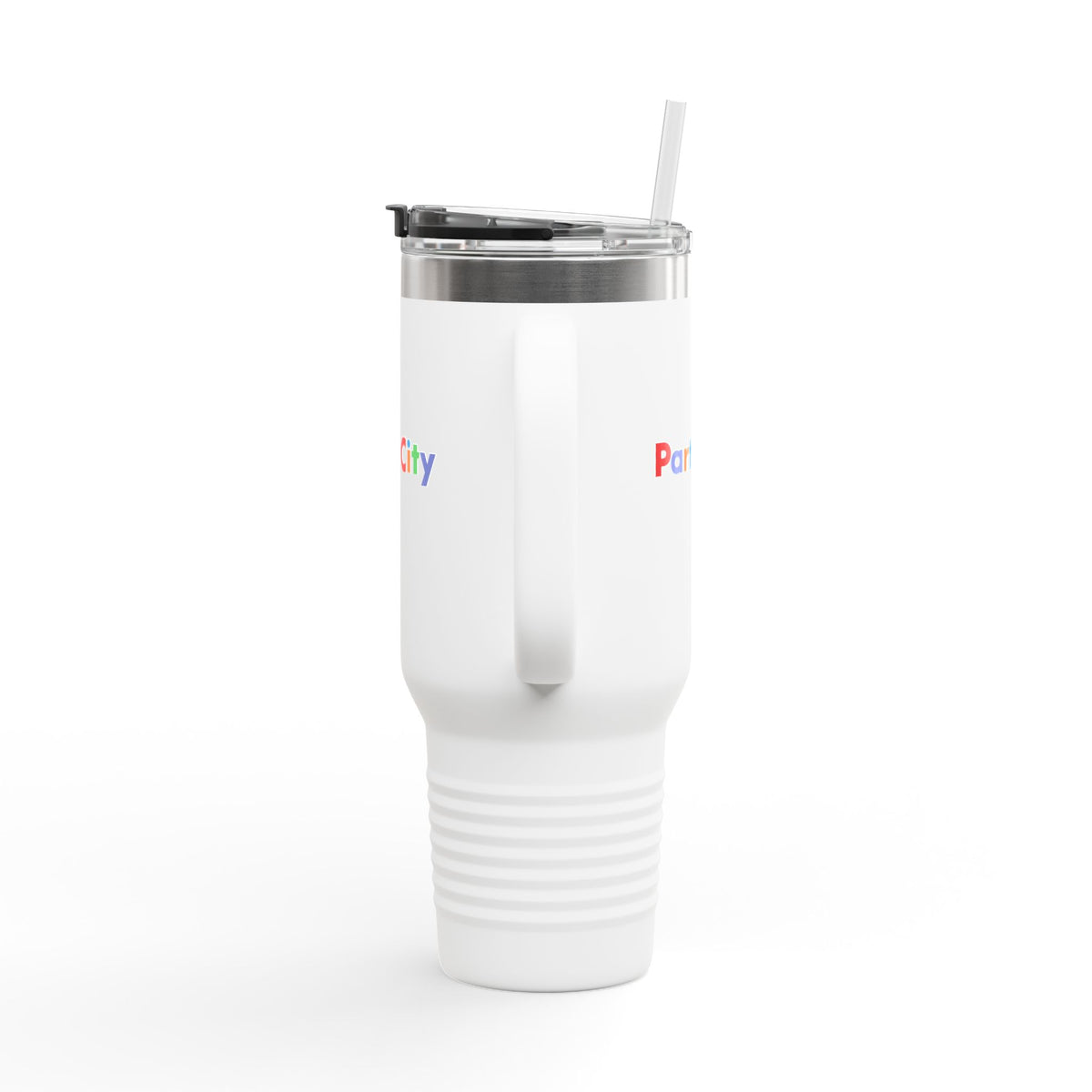 Party City 40oz Insulated Travel Mug Stainless Tumbler