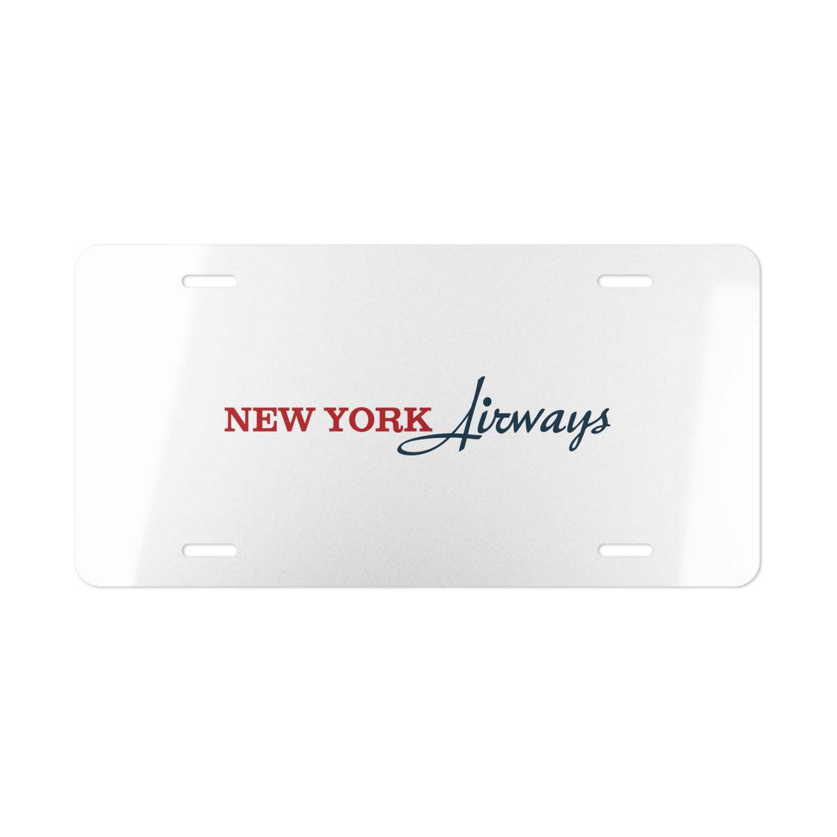 New York Airways Vanity License Plate