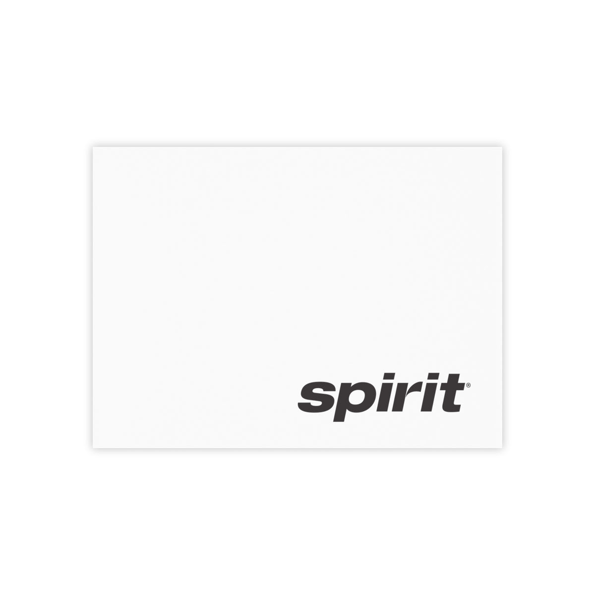 Spirit Airlines Sticky Post-it Note Pad