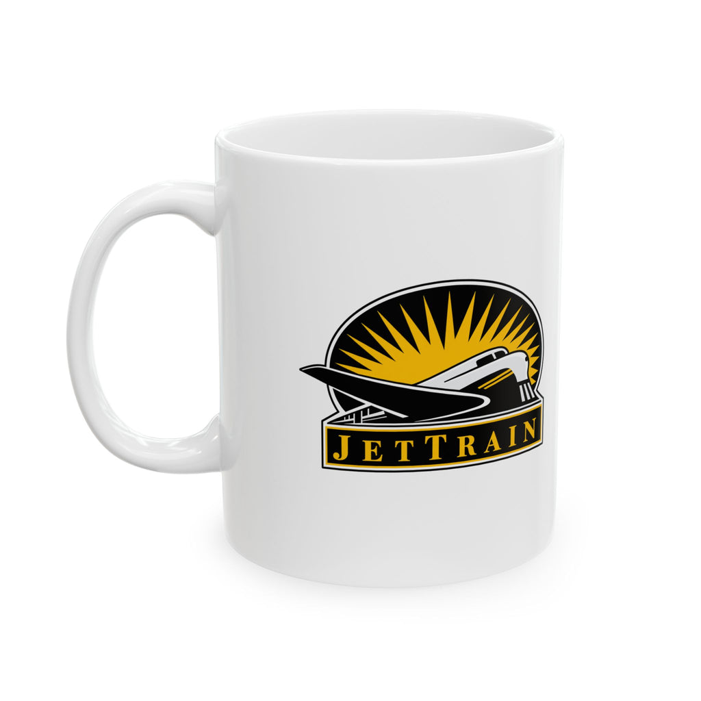 Bombardier JetTrain Ceramic Coffee Mug