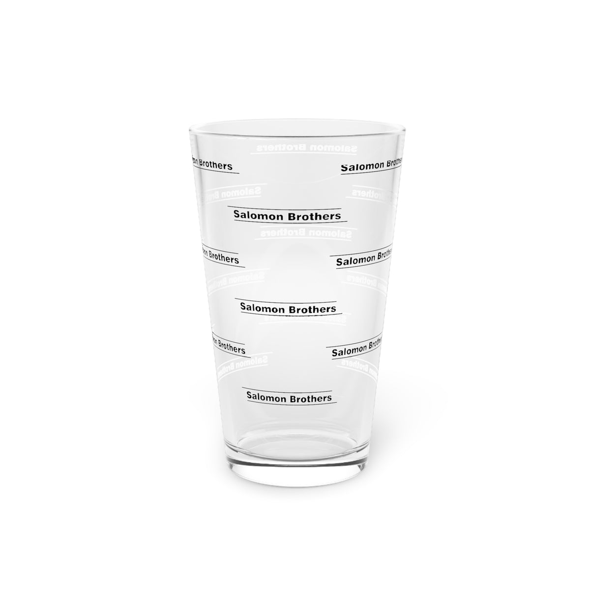 Salomon Brothers 16oz Pint Glass