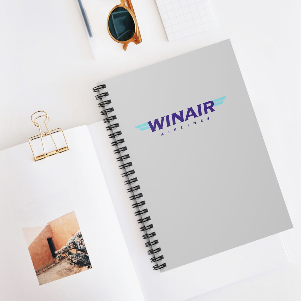 WinAir Airlines Spiral Notebook