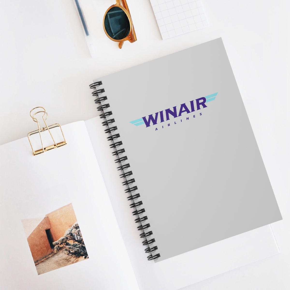 WinAir Airlines Spiral Notebook