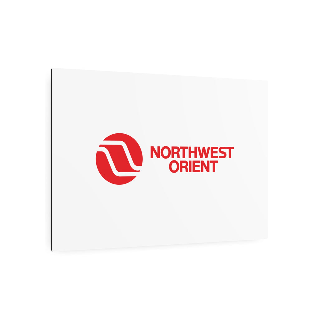 Northwest Orient Airlines Metal Sign
