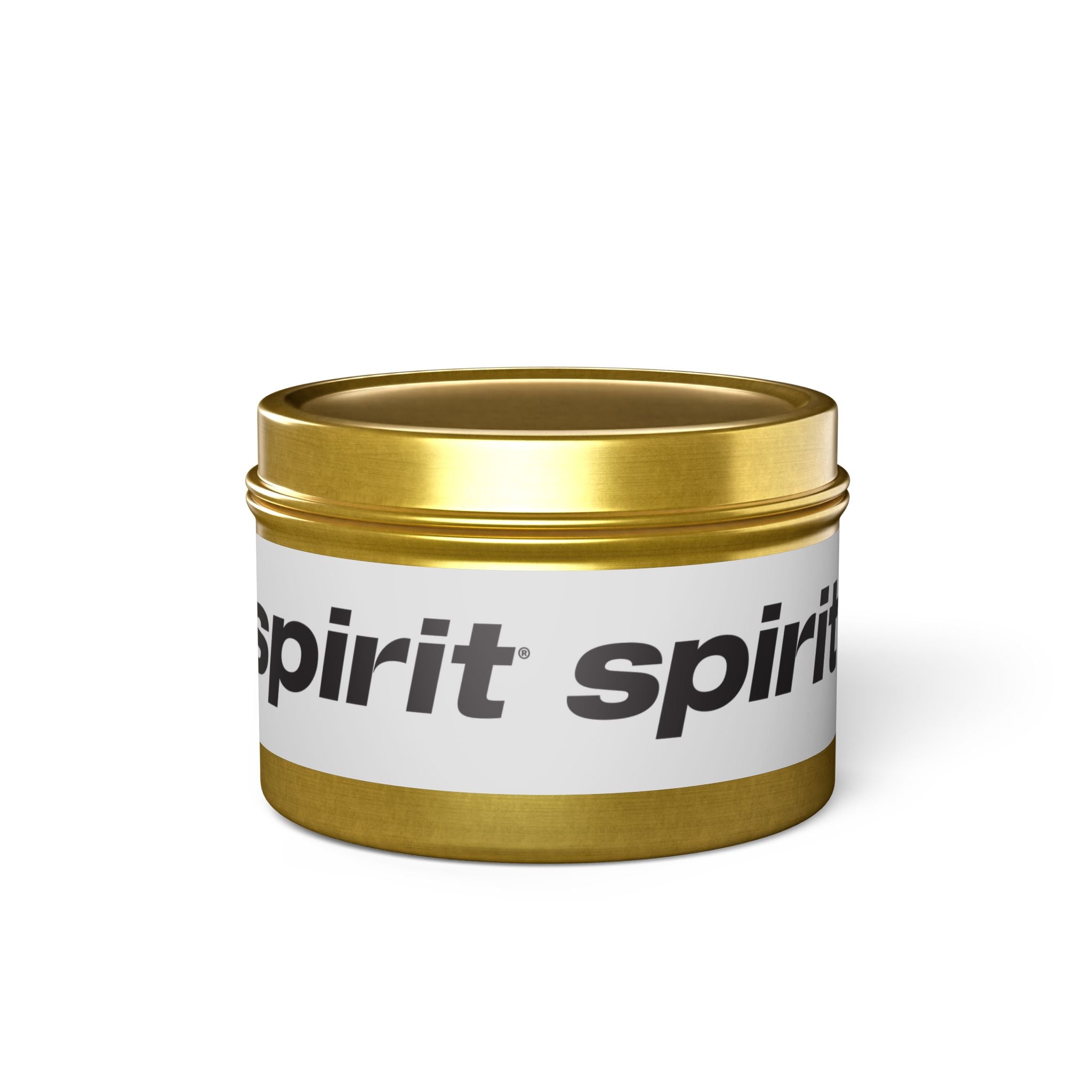 Spirit Airlines Tin Candle