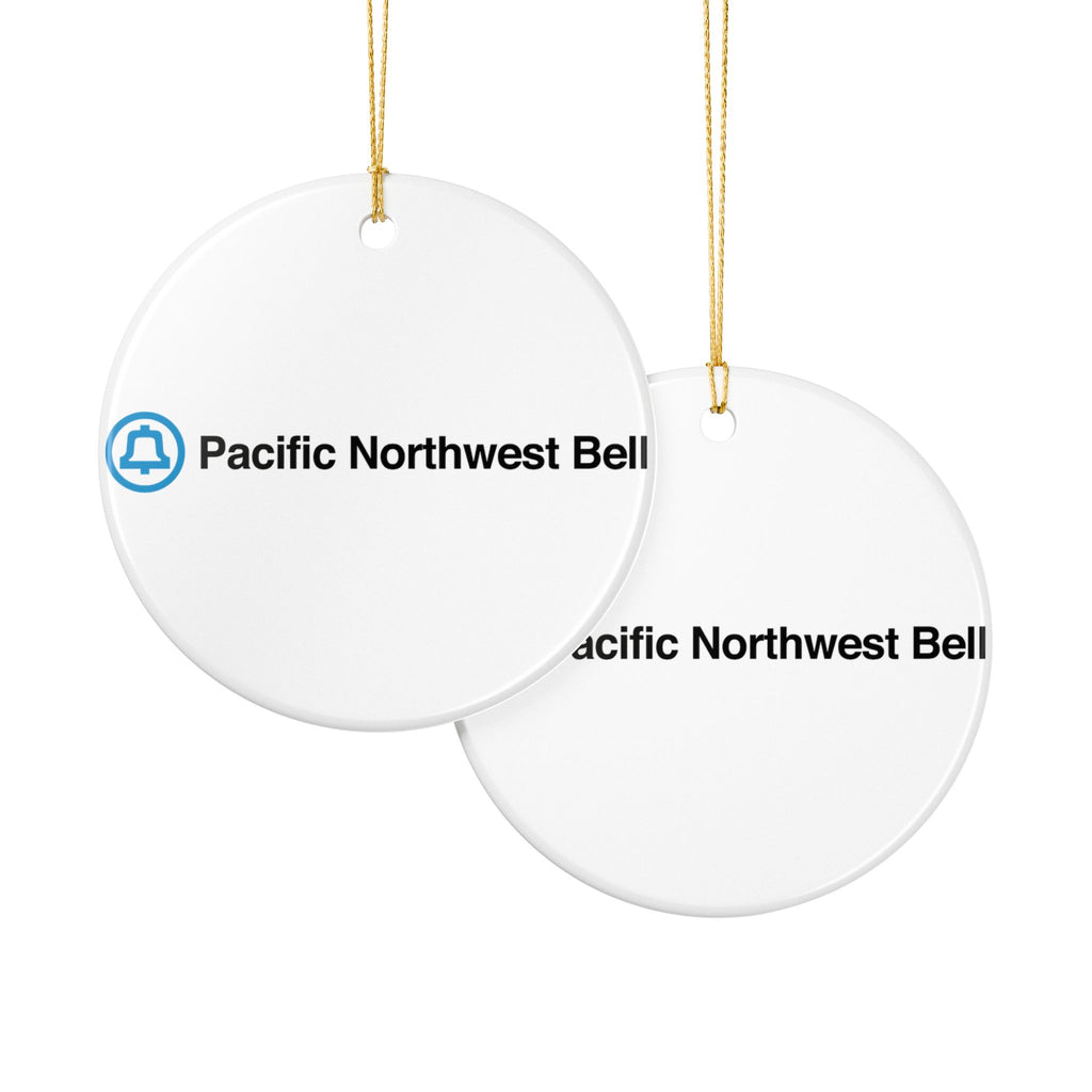 Pacific Northwest Bell Ceramic Ornament
