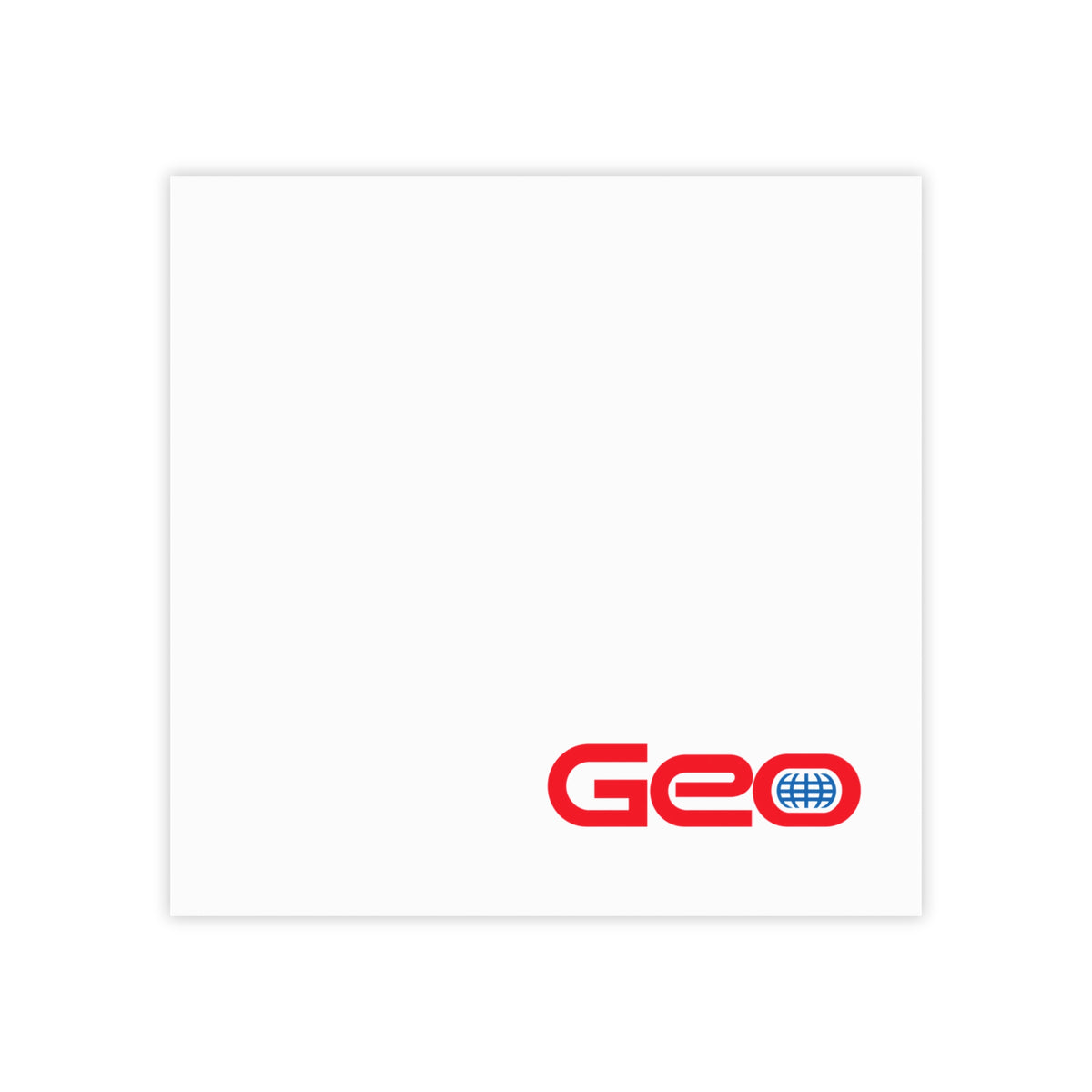 Geo Sticky Post-it Note Pad