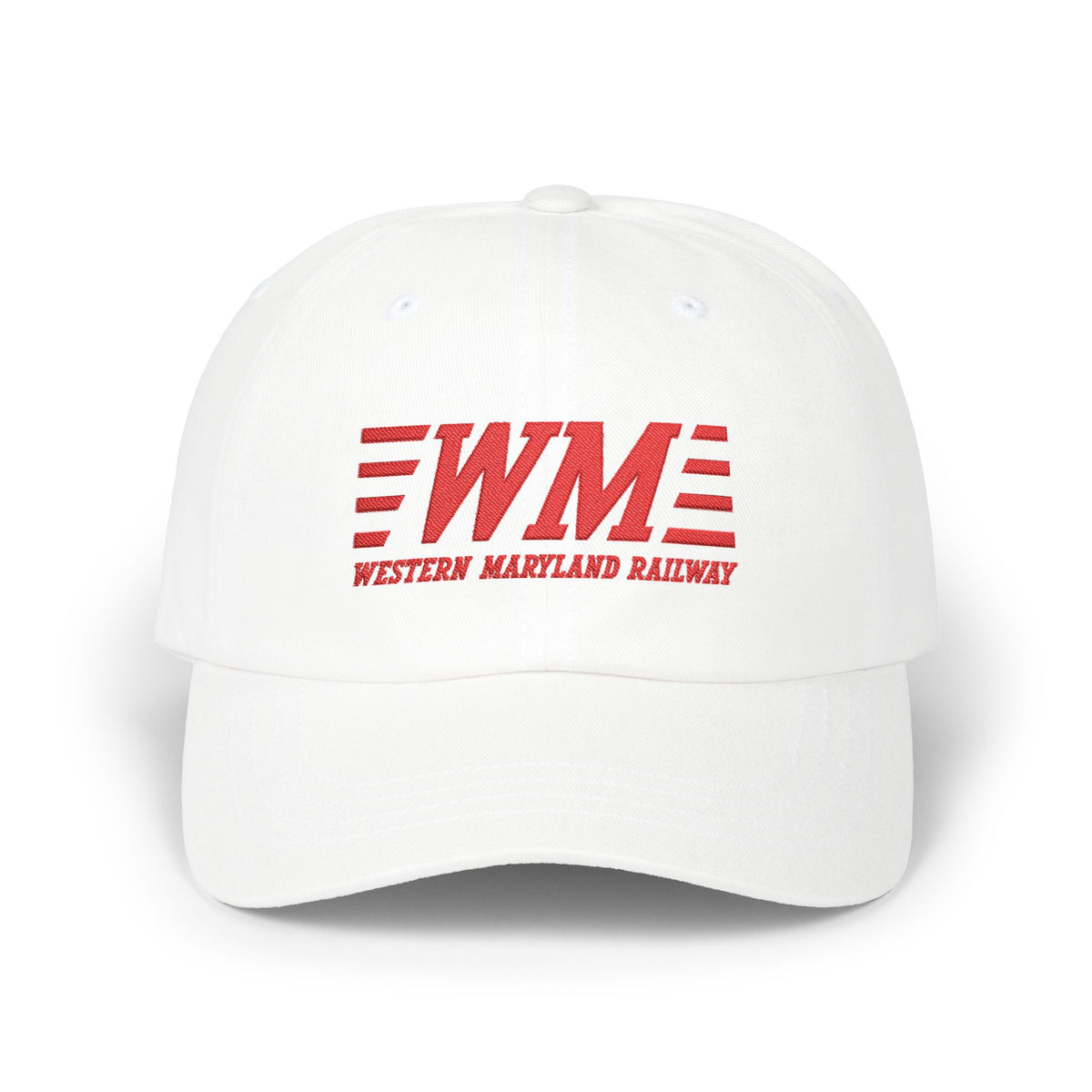 Western Maryland Railway Embroidered Dad Cap Hat