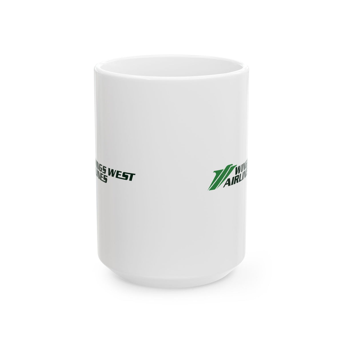 Wings West Airlines Ceramic Coffee Mug