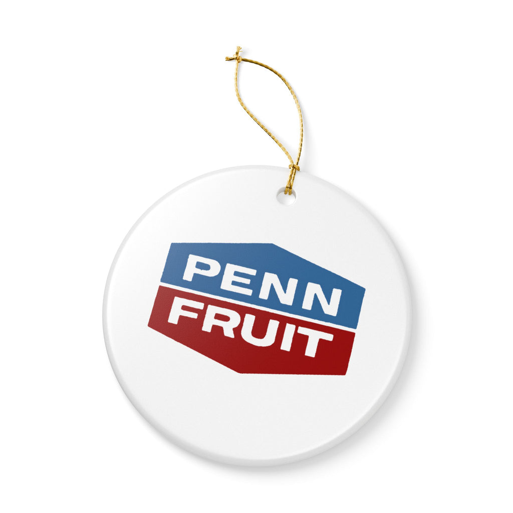 Penn Fruit Ceramic Ornament