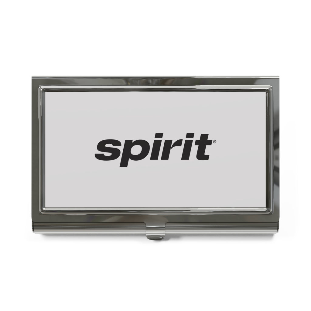 Spirit Airlines Metal Business Card Holder