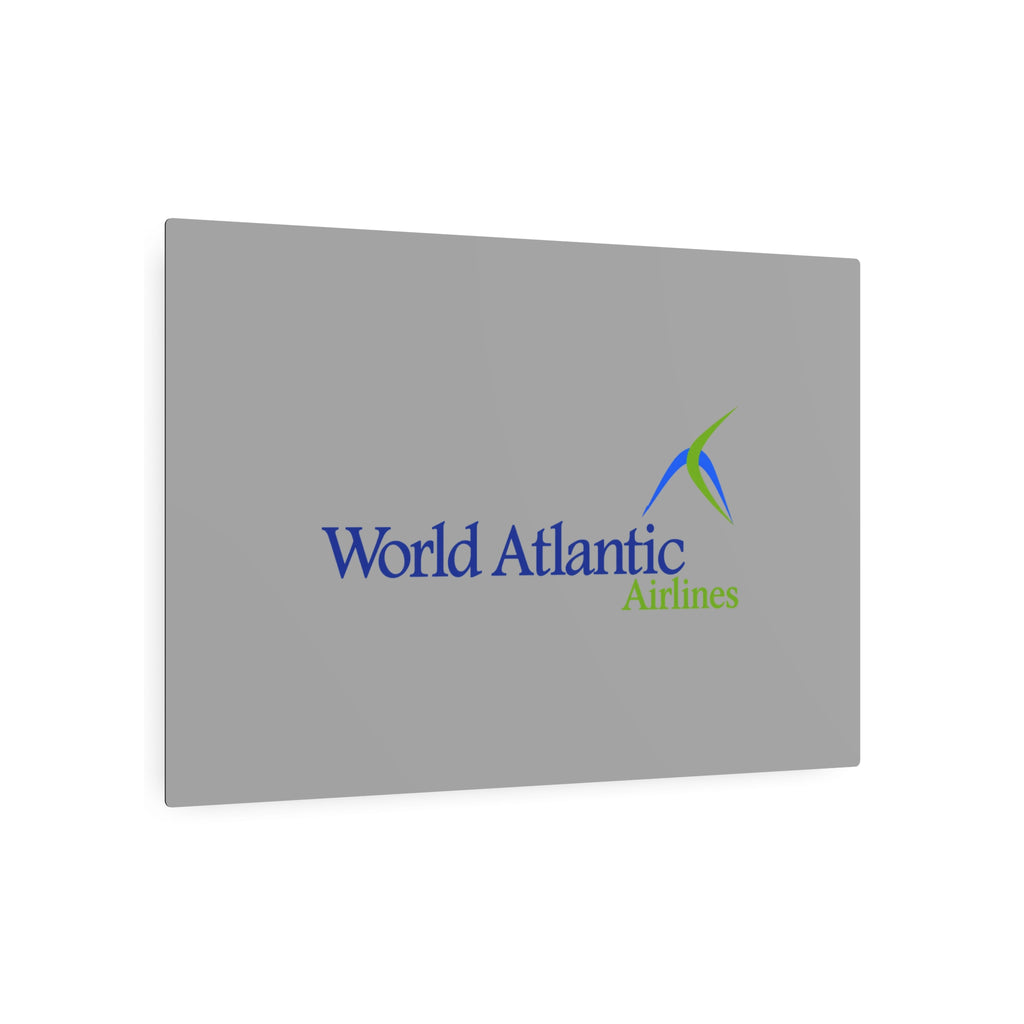 World Atlantic Airlines Metal Sign