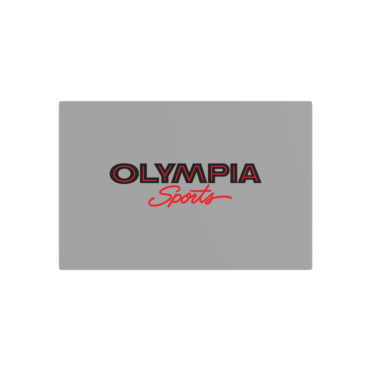 Olympia Sports Metal Sign