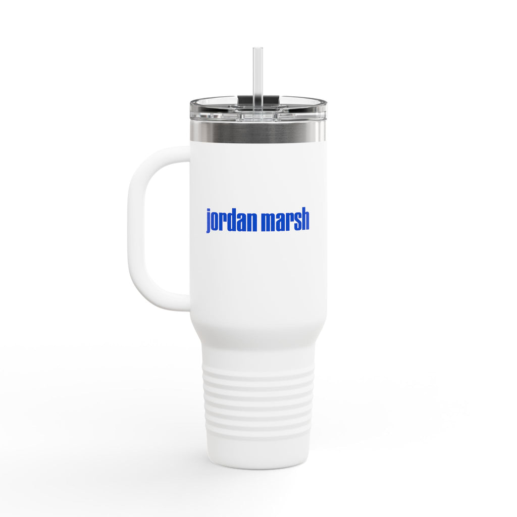 Jordan Marsh 40oz Insulated Travel Mug Stainless Tumbler