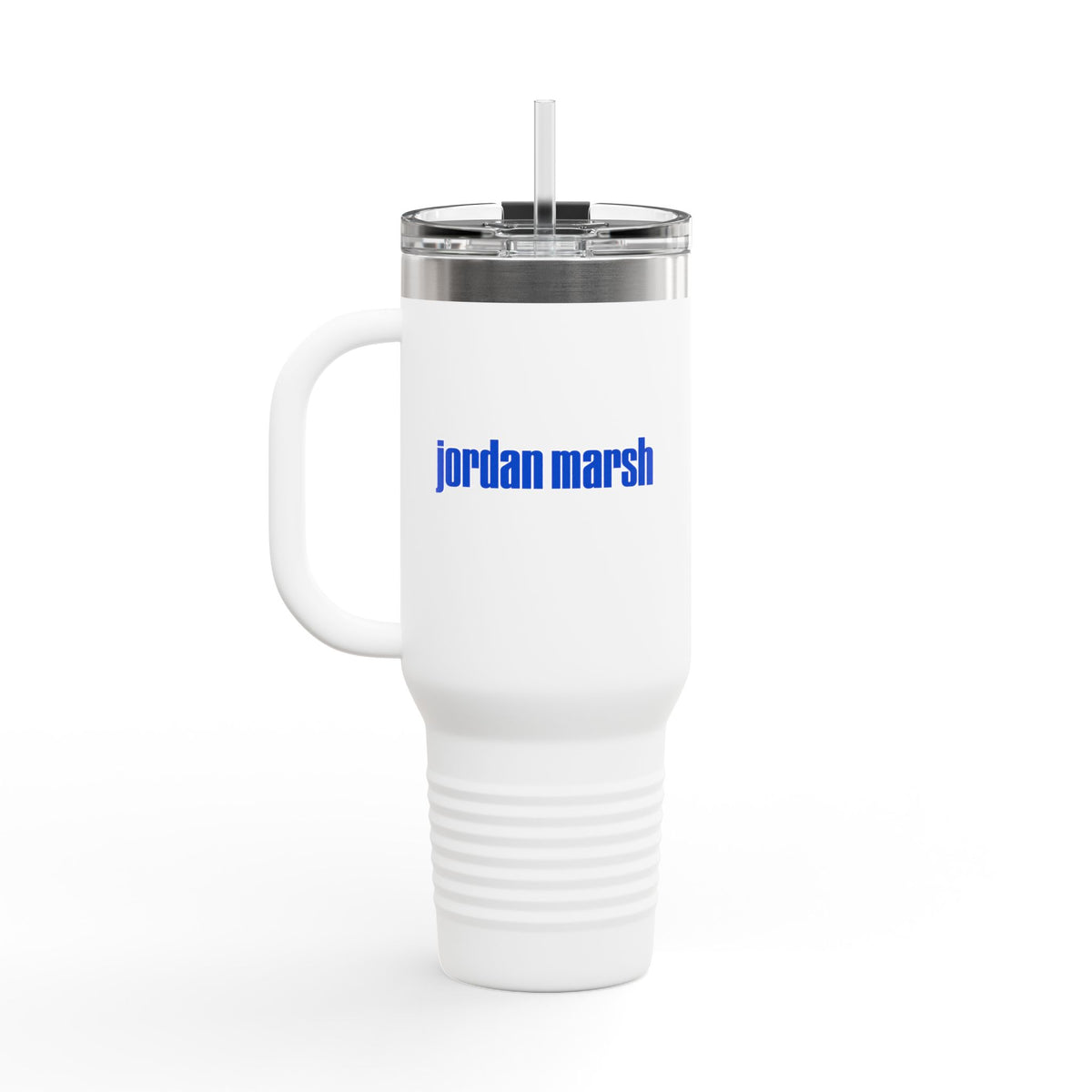 Jordan Marsh 40oz Insulated Travel Mug Stainless Tumbler