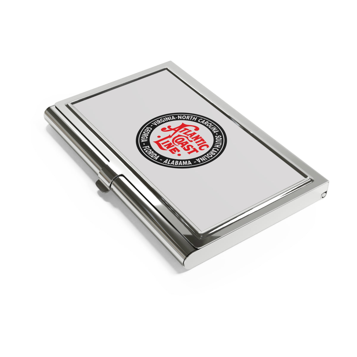 Atlantic Coast Line Railroad Metal Business Card Holder