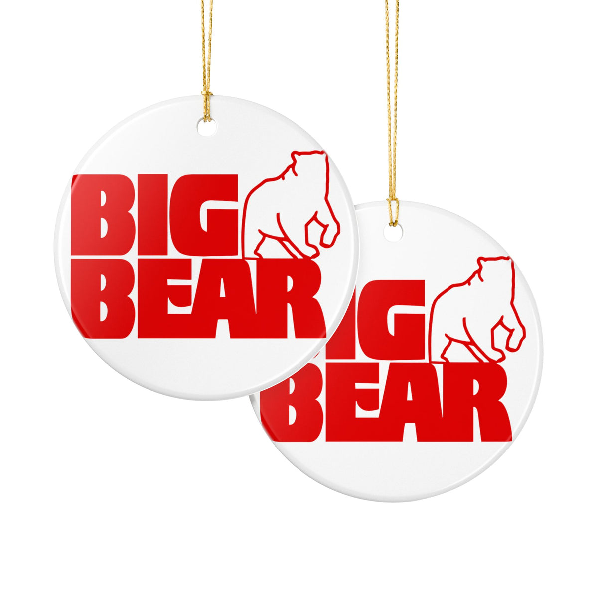 Big Bear Stores Ceramic Ornament