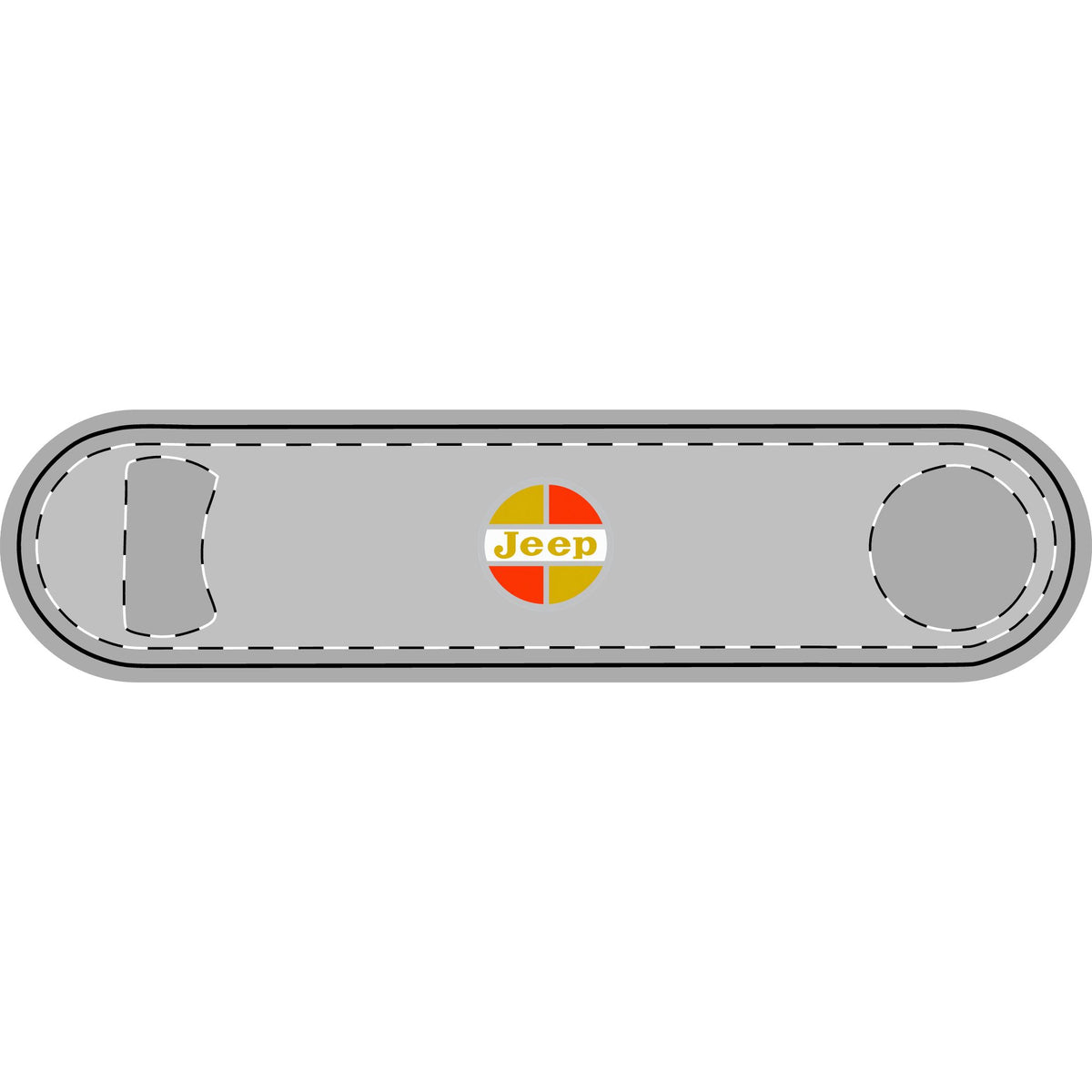 Kaiser Jeep Metal Bottle Opener
