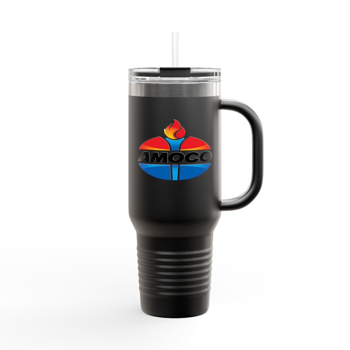 Amoco 40oz Insulated Travel Mug Stainless Tumbler