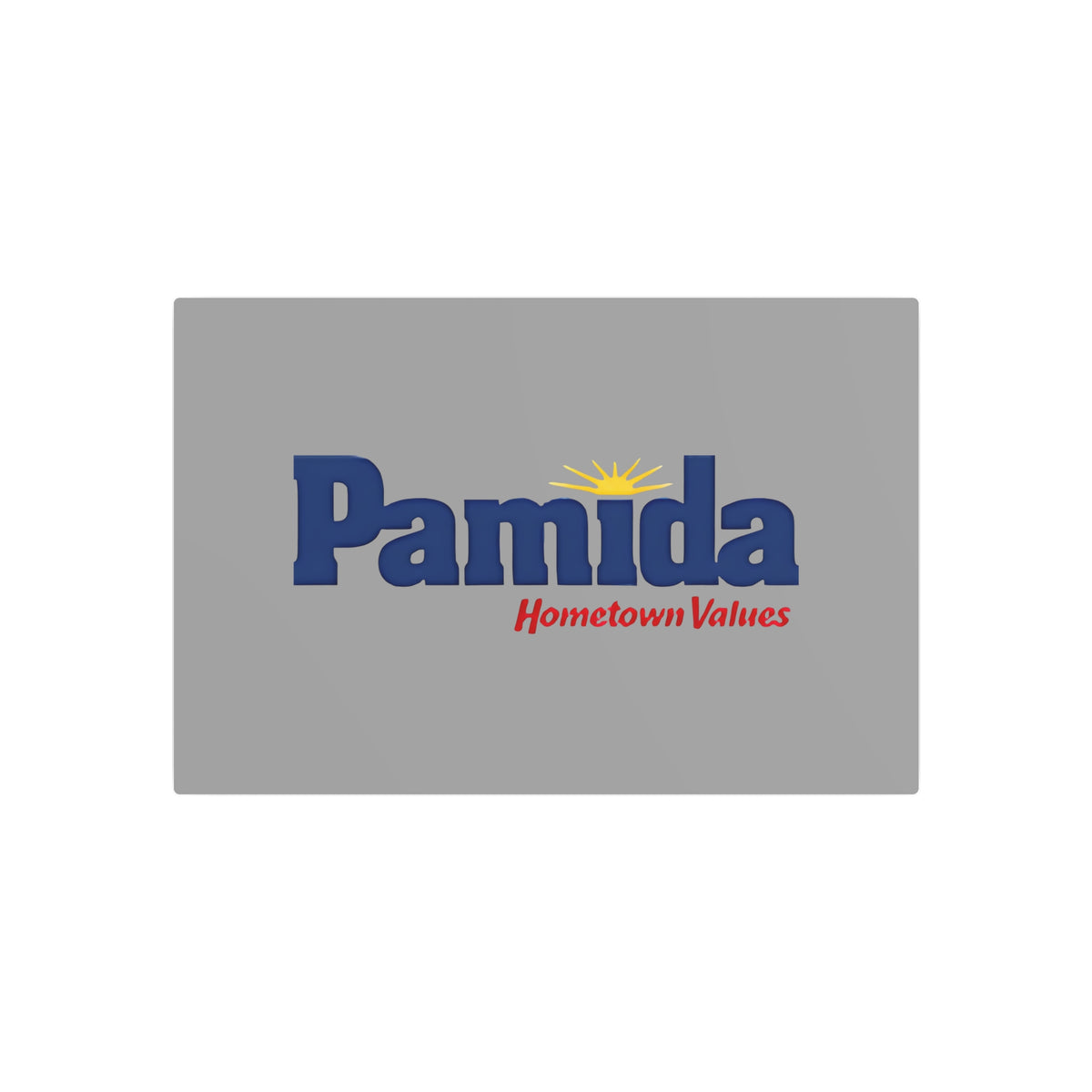 Pamida Metal Sign