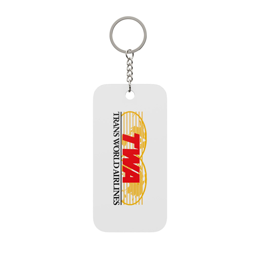 Trans World Airlines (TWA) Double-Sided Keychain Charm