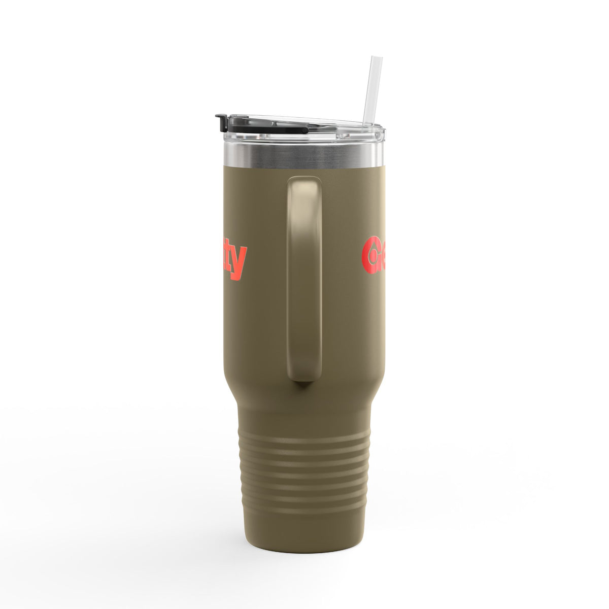 Getty Oil 40oz Insulated Travel Mug Stainless Tumbler