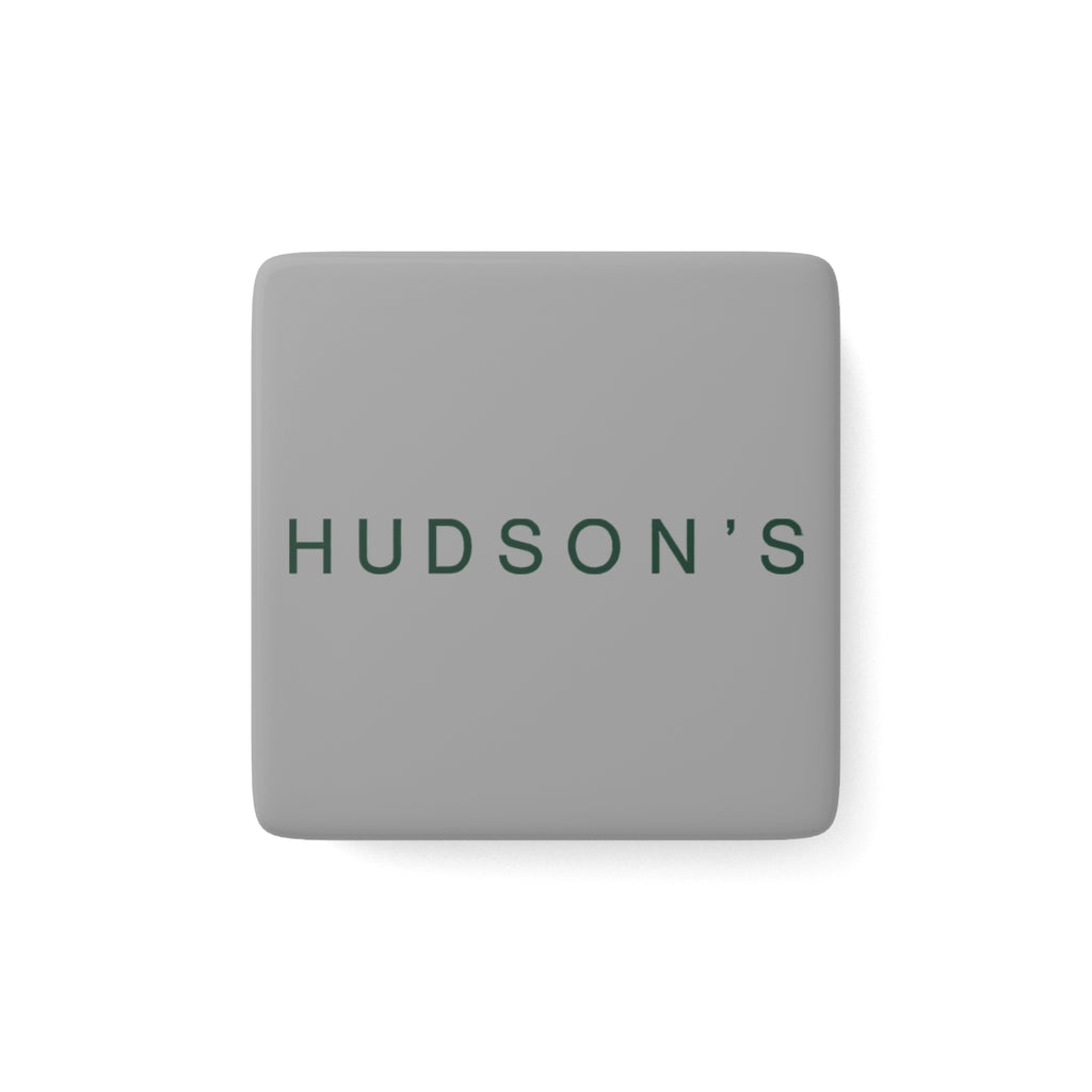 Hudson's Square Porcelain Fridge Magnet