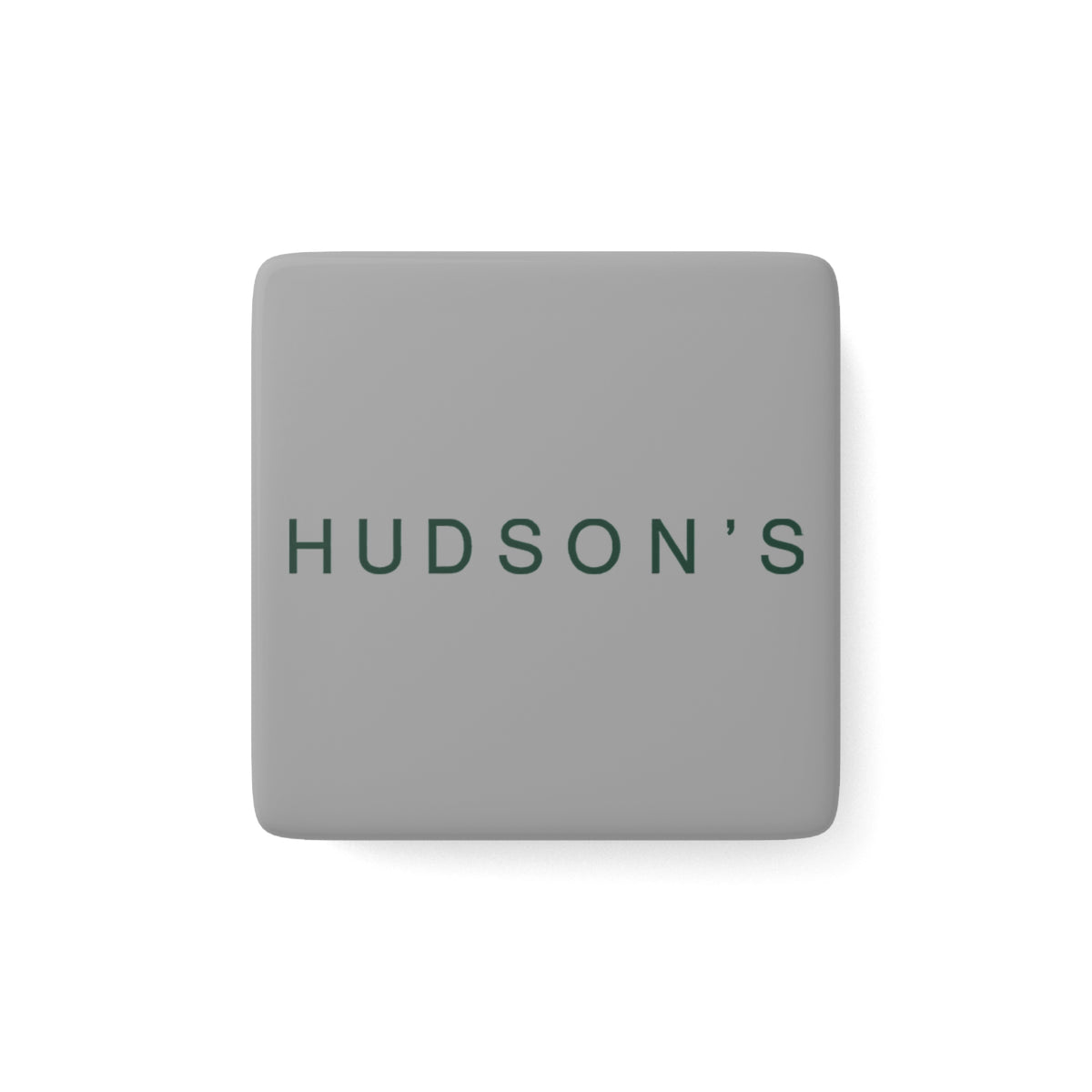 Hudson's Square Porcelain Fridge Magnet