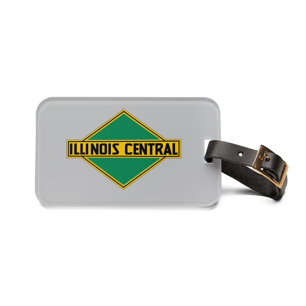 Illinois Central Railroad Luggage Tag