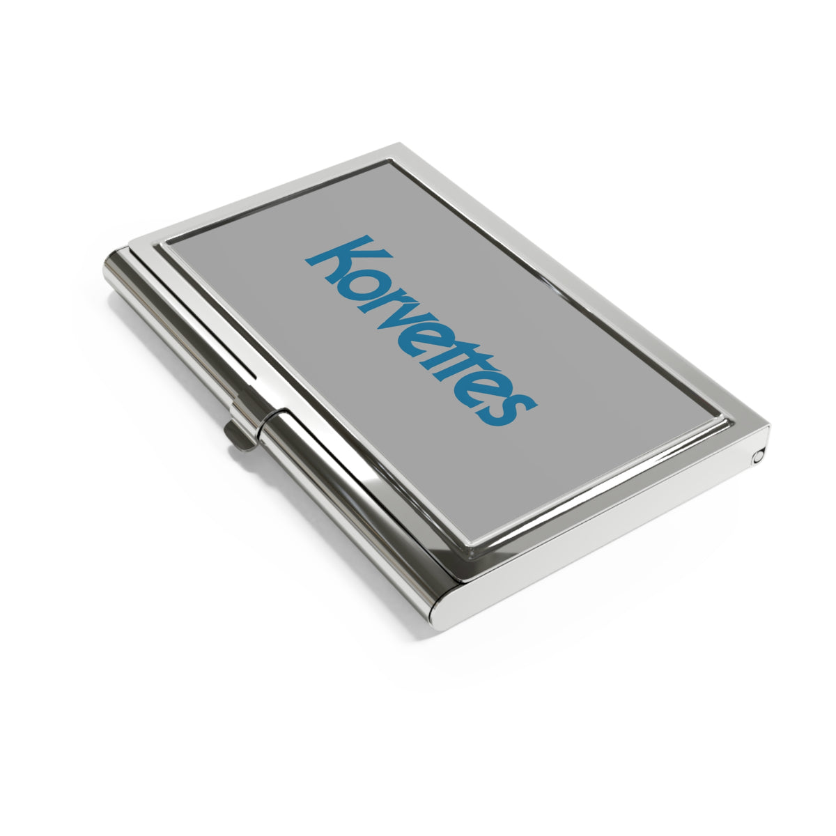 Korvette's Metal Business Card Holder