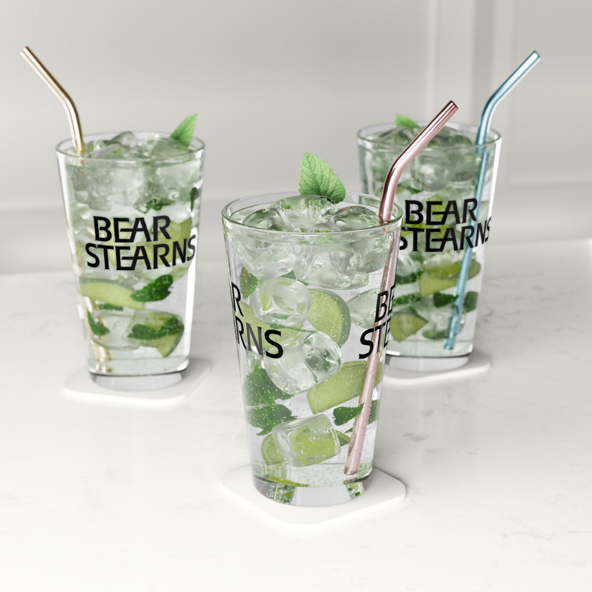 Bear Stearns 16oz Pint Glass